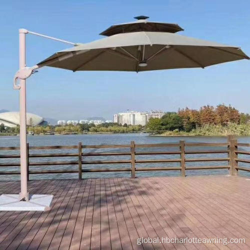 Adjustable Sunshade Double Roma Umbrella Sunshade Double Roma umbrella Supplier